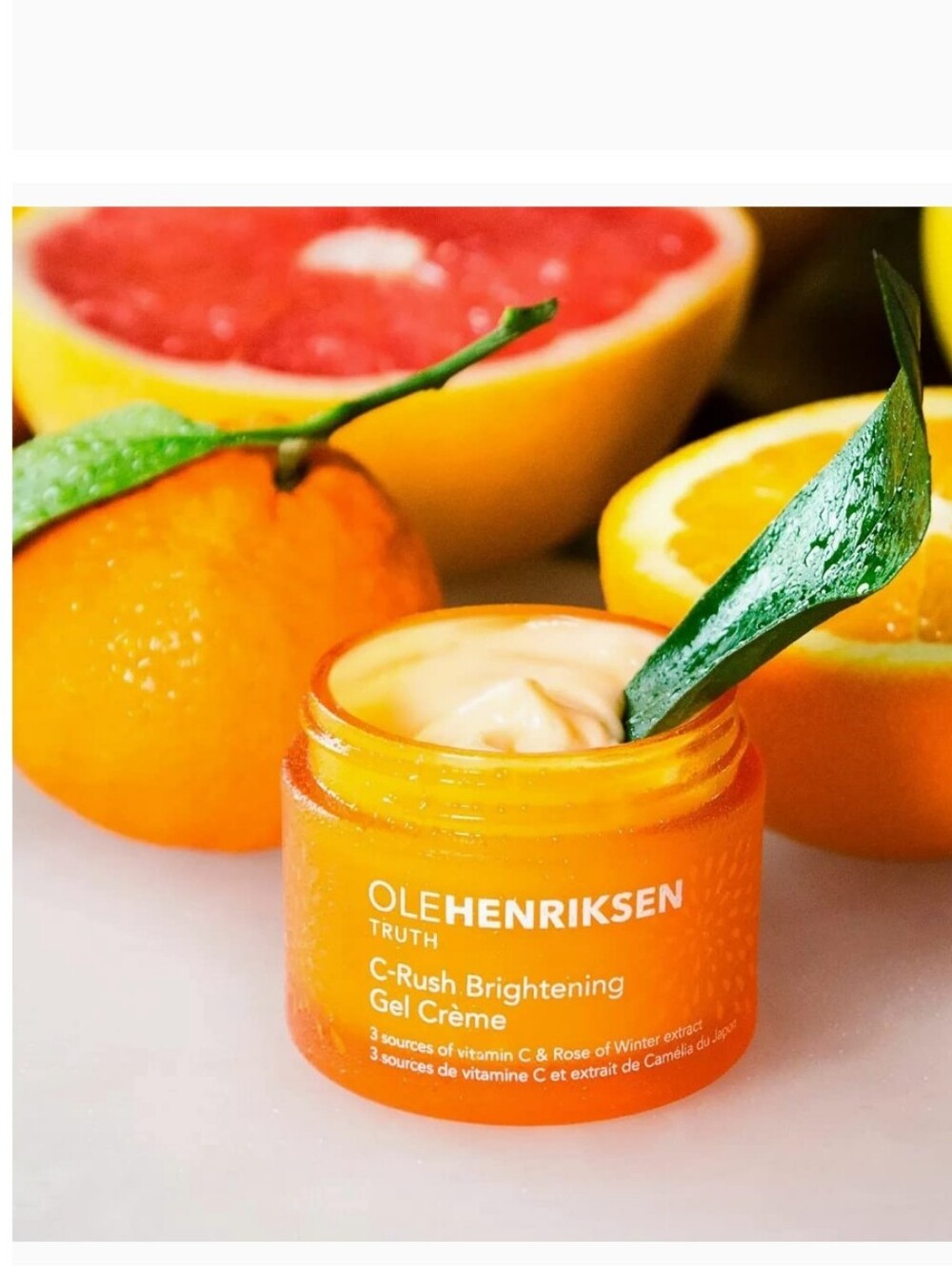 NIB Ole Henriksen Truth C Rush Brightening Gel Cream 1.2 oz.
